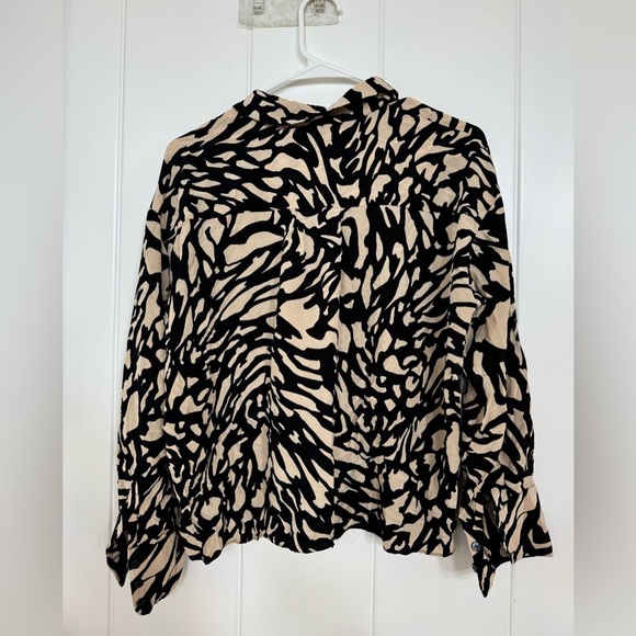 NEW BA&SH gala shirt size M jungle print - Picture 9 of 13